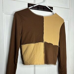 Patchwork Crop Top